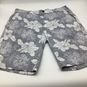 Brooks Brothers Mens 346 Floral Shorts Blue‎ Size 35